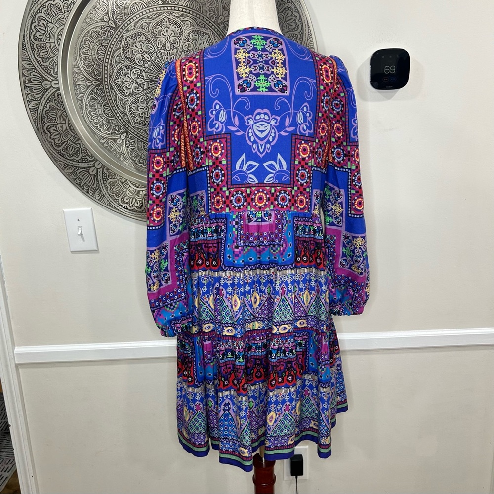 HUNTER BELL Multicolor Patterned Dress - Picture 7 of 15